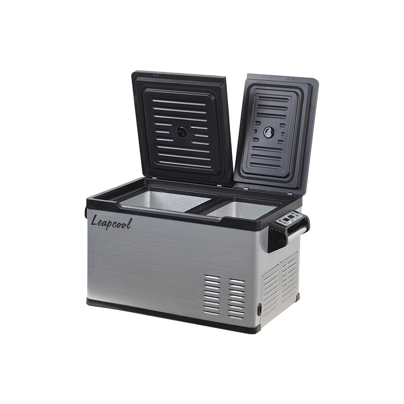 LP-35G/45G/55G Dual temperature and dual control two-zone portable refrigerator